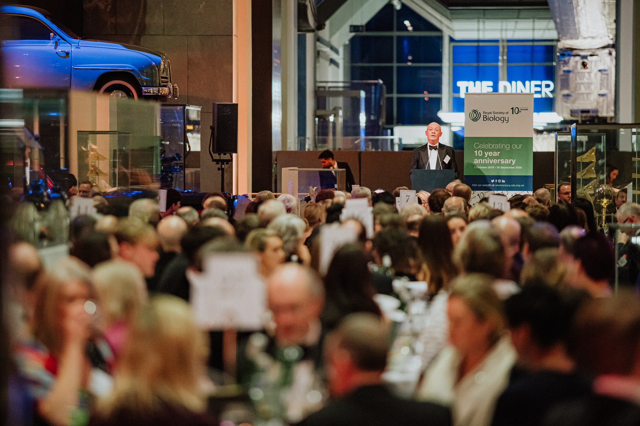 Ian Blatchford from the Science Museum welcomes guests